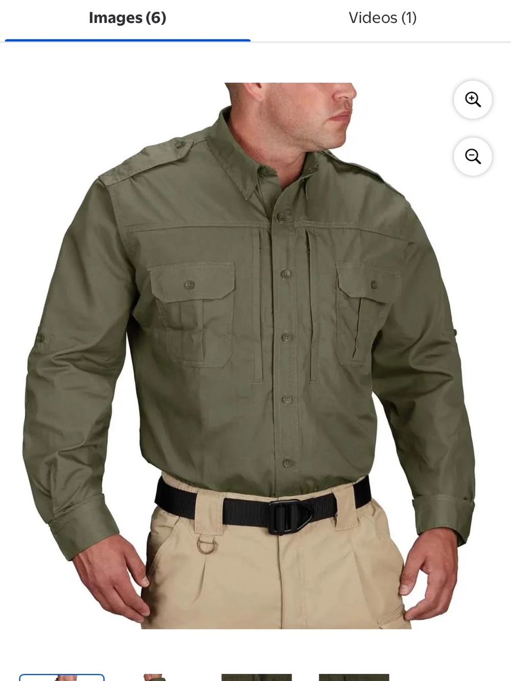 Propper Olive Military Field Shirt Jacket